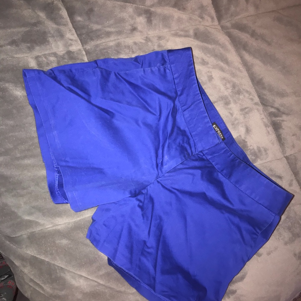 Royal blue express cargo shorts
